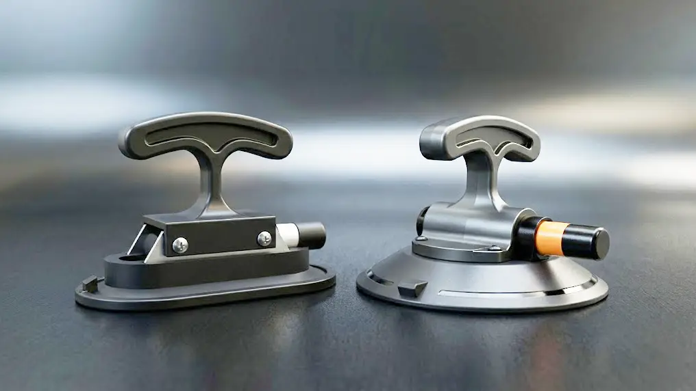 PDR hand-held vacuum cups for heavy lifting made easy in industrial applications